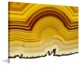 "Sun Mountain" Painting Print on Canvas