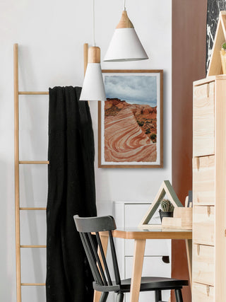 "Wave Rocks" Framed Painting Print, 20x30