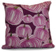 Pumpkins-A-Plenty Geometric Print Pillow, Purple, 16"x16"