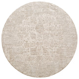 Surya Masterpiece MPC-2301 Machine Woven Area Rug, Cream, 5'3" x 5'3"