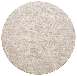 Surya Masterpiece MPC-2301 Machine Woven Area Rug, Cream, 5'3" x 5'3"