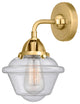 Innovations 288-1W-SG-G534-LED Oxford 1 Light 7.5" Sconce, Satin Gold