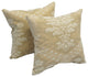17" Jacquard Throw Pillows With Inserts, Set of 2, King Louis