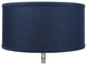 Fenchel Shades, 14"x14"x7" Spider Attachment Drum Lamp Shade, Linen