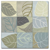 Color Bakery 'Leaf Story IV' Canvas Art, 35"x35"