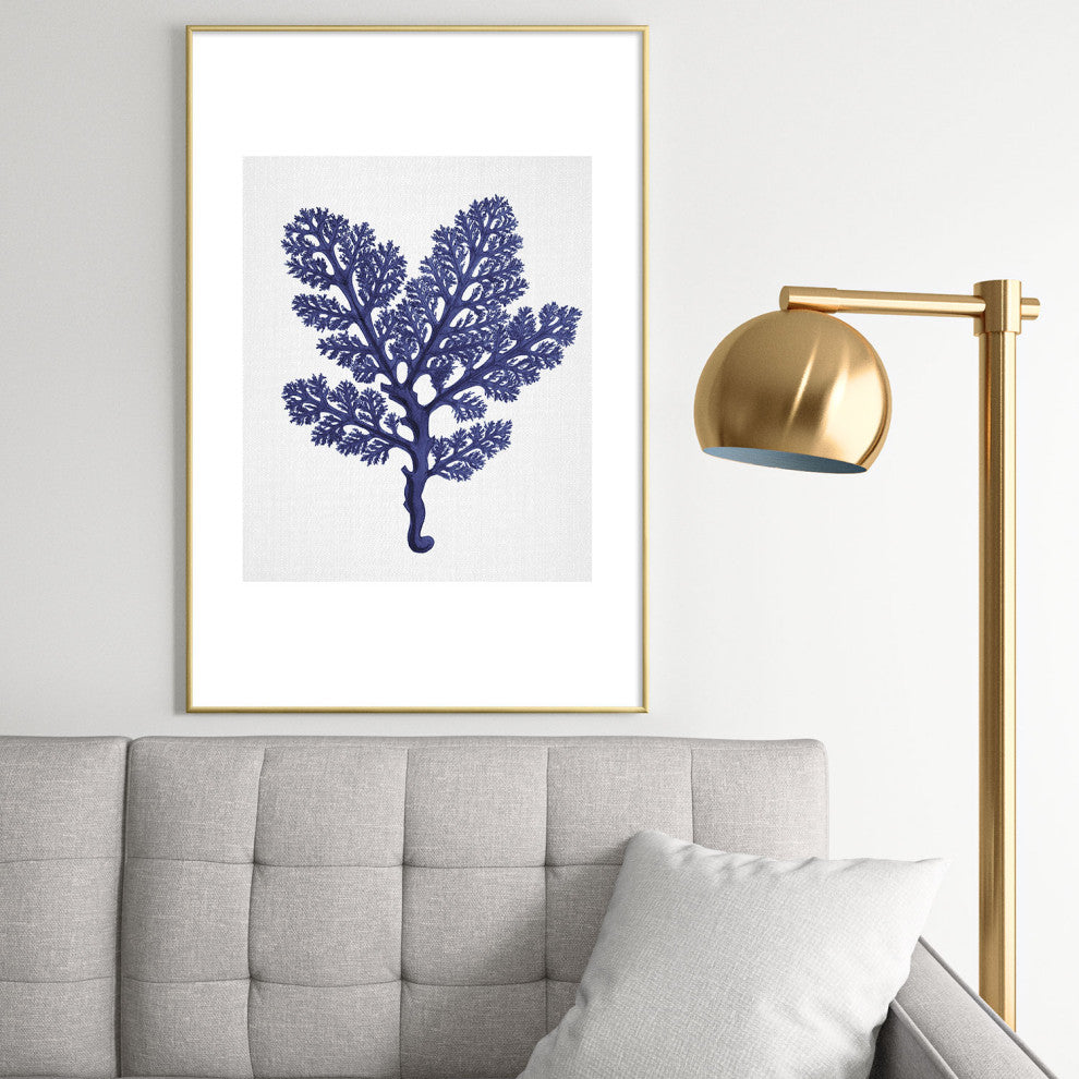 Gal Design Seaweed 2 Metal Framed Art Print