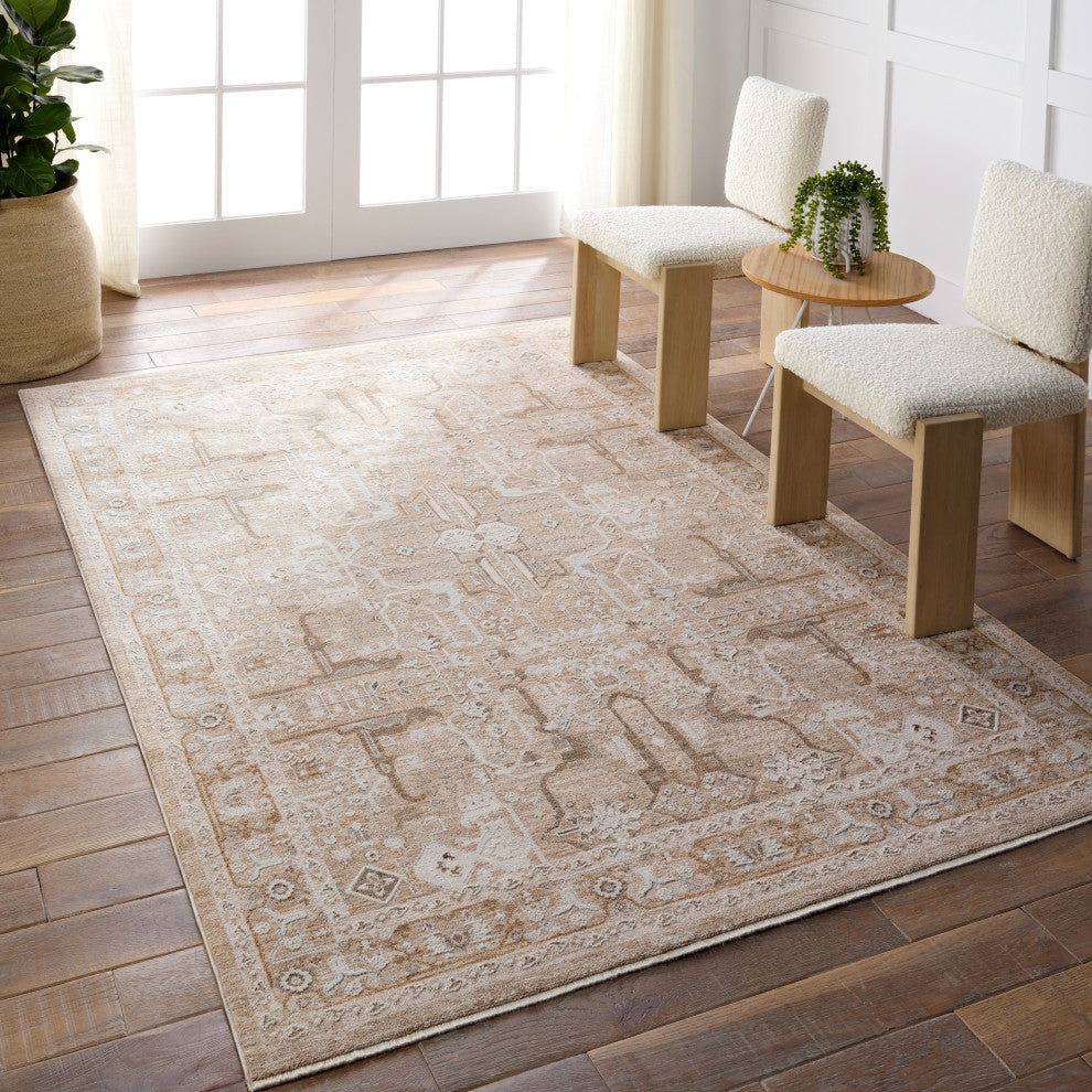 Jaipur Living Lechmere Medallion Beige/Cream Area Rug 8'X10'