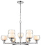 Innovations 330-9CR-PC-CLW-LED 9-Light Chandelier, Polished Chrome