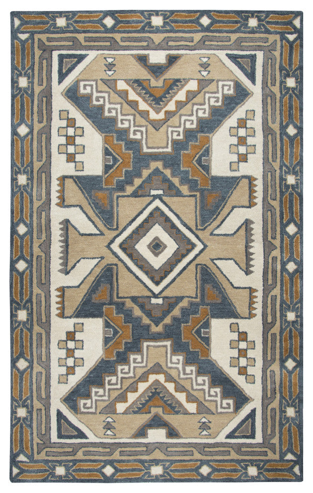 Rizzy Southwest SU489A 8' Round Gray Rug