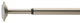 Coretto Tension 1/2 Rod, Nickel, 1/2" Rod 36-54