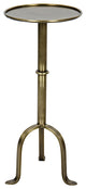 Tini Side Table, Antique Brass