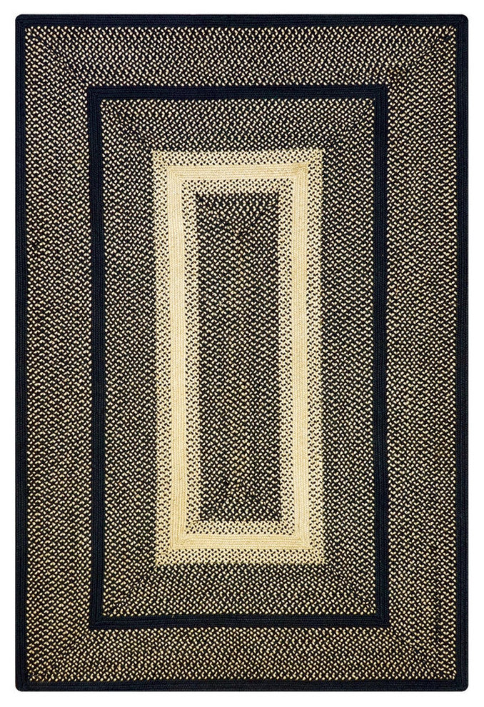 Homespice D"cor Manchester Jute Braided Rug 4 x 6' Rect.