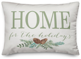Home For The Holidays 14x20 Spun Poly Pillow
