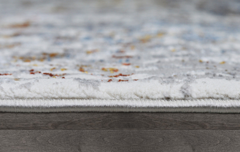 Traditional Accent Rug, Prism, 7'0"x4'11"