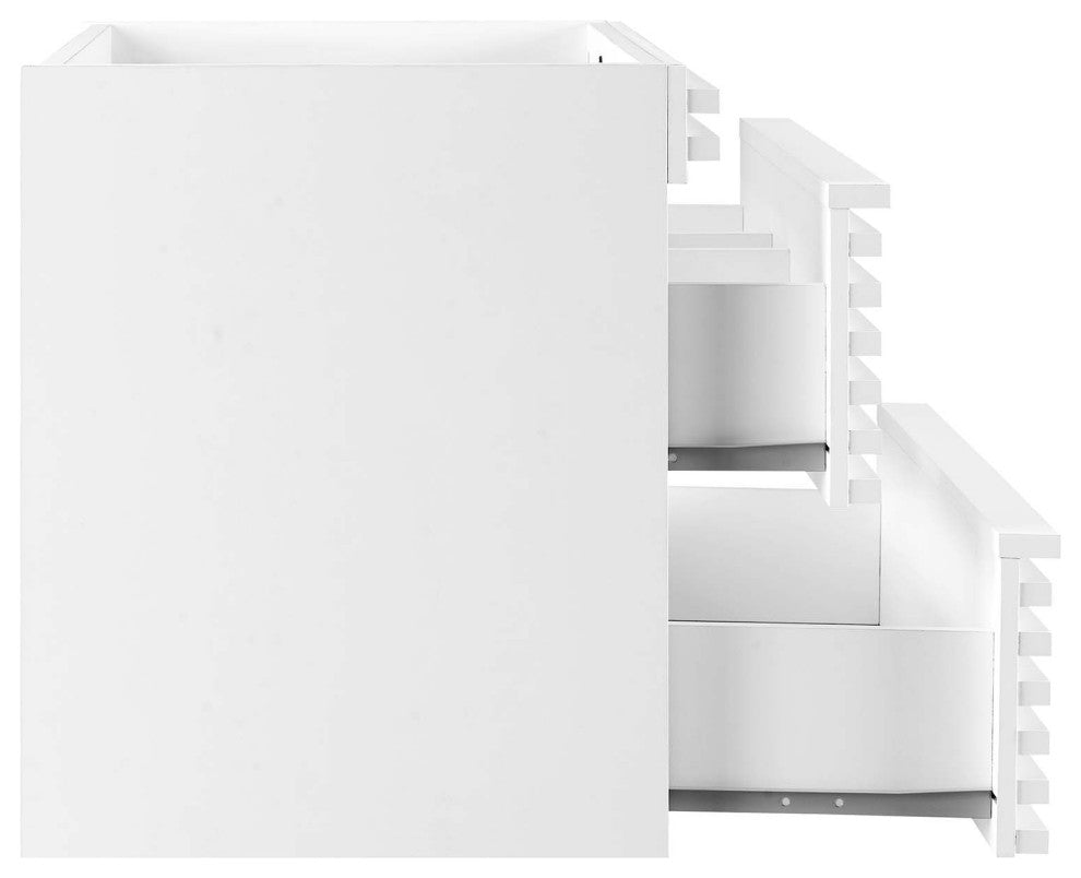 Render 30" Wall-Mount Bathroom Vanity, White