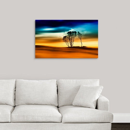 "The Gardens Dream" Wrapped Canvas Art Print, 36"x22"x1.5"