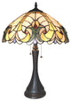 Chloe Lighting Amor 2 Light Victorian Table Lamp