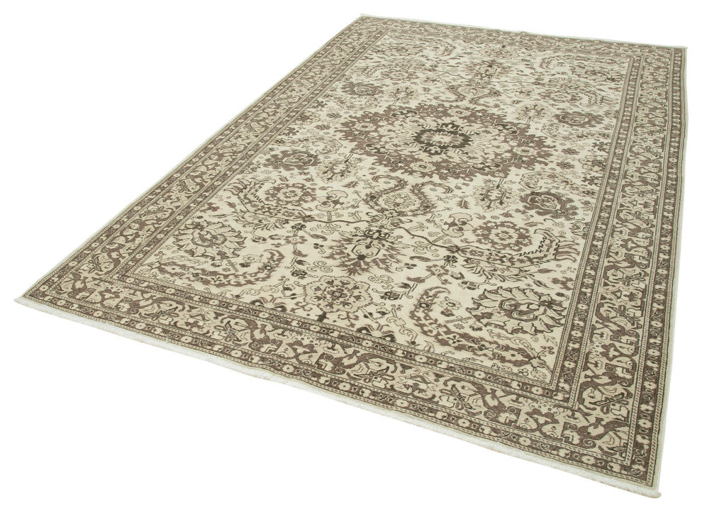 Rug N Carpet - Handmade Turkish 6' 5'' x 9' 9'' Rustic Area Rug
