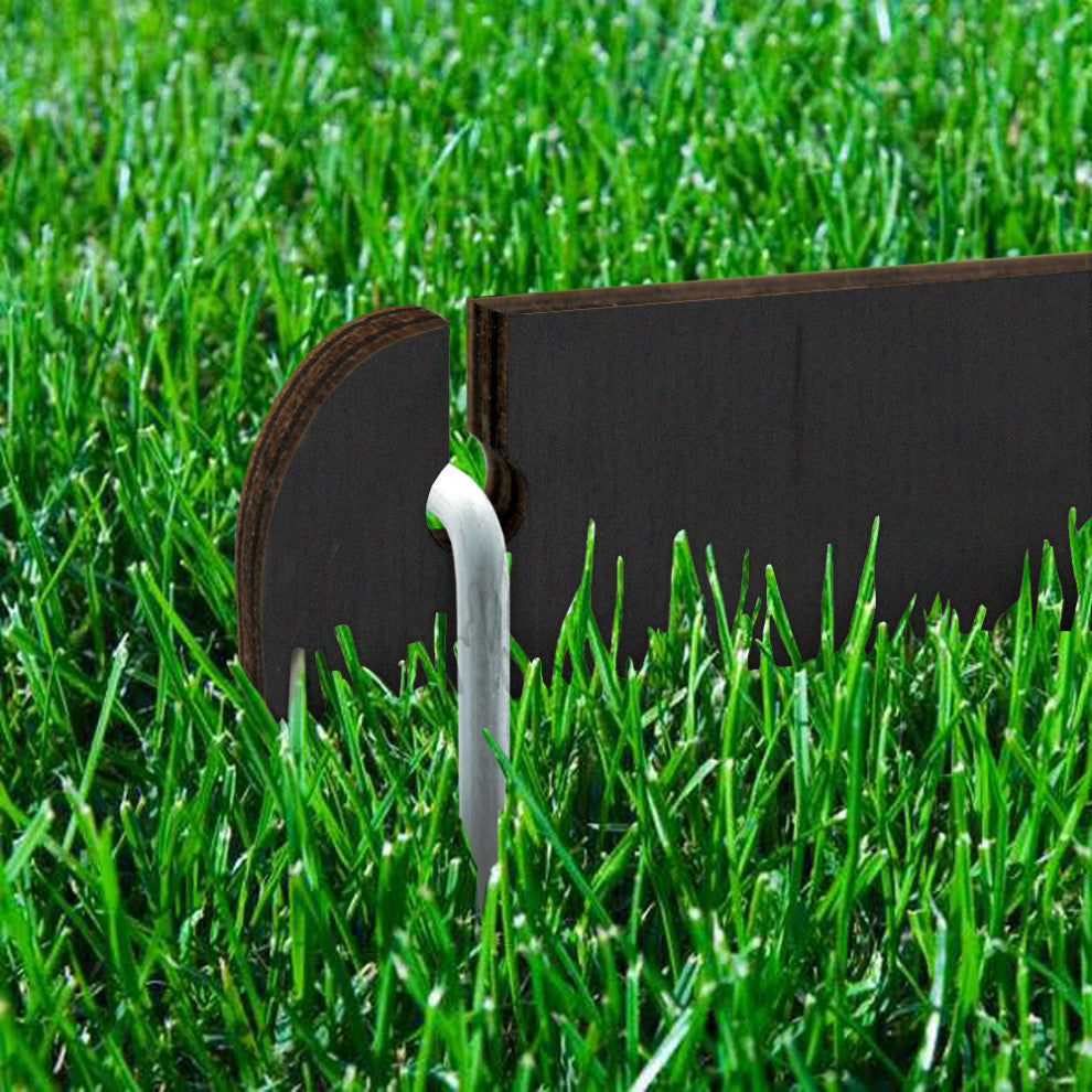 Holidays Train, Free Standing Garden Decor, Set of 3