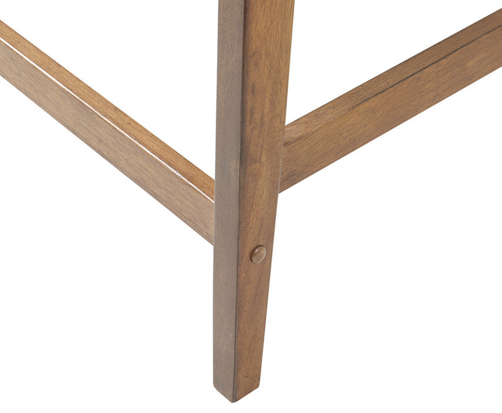 INK+IVY Mid-Century Modern Counter Stool Barstools, Navy Blue