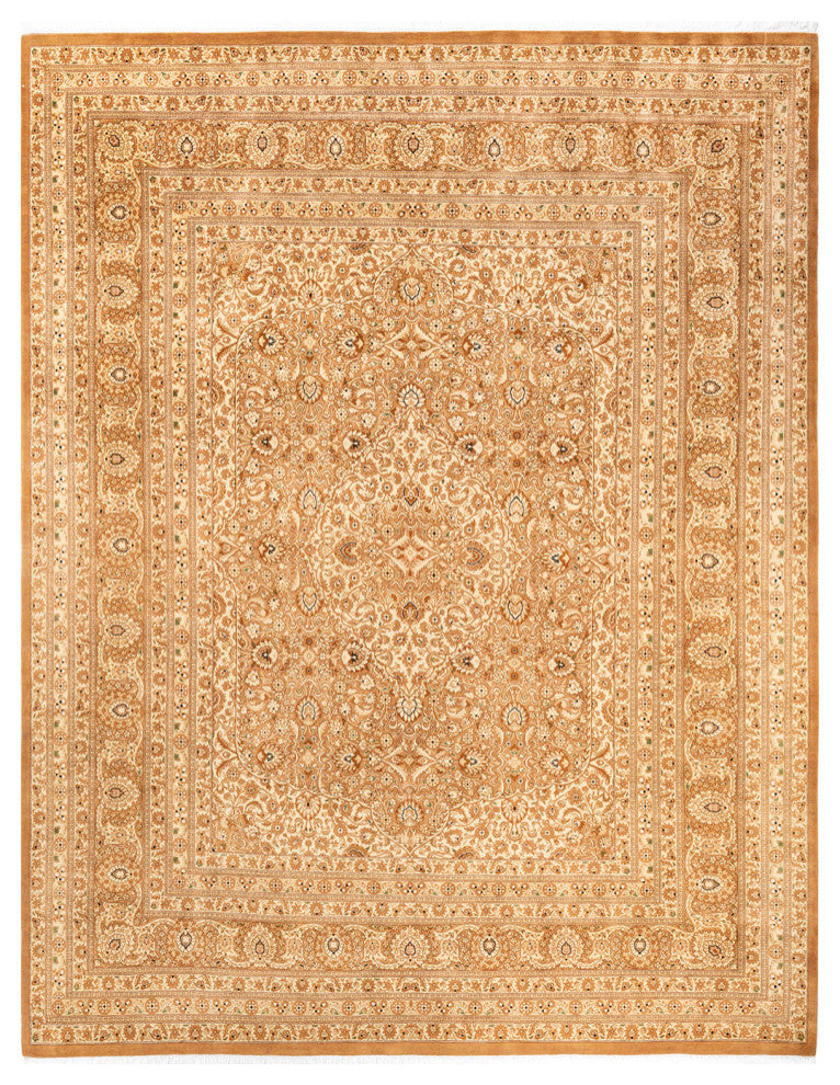 Mogul, One-of-a-Kind Hand-Knotted Area Rug Yellow, 8'2"x10'5"