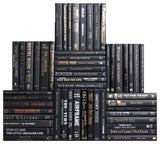 Decorative Books - Onyx Book Wall - Set of 50 Black Books