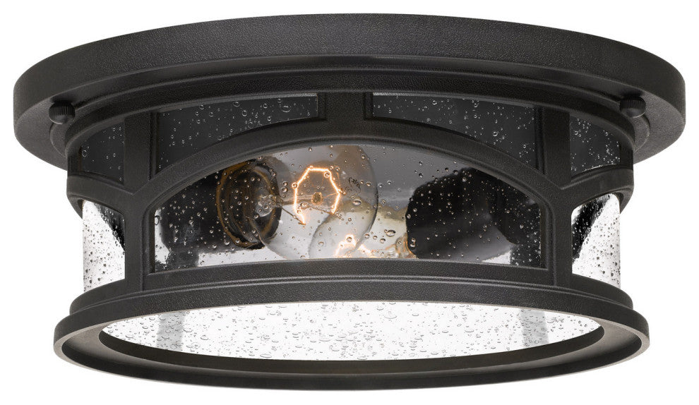Marblehead 2-Light Outdoor Lantern, Mystic Black