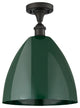 Innovations 516-1C-OB-MBD-12-GR 1 Light Semi-Flush Mount, Oil Rubbed Bronze