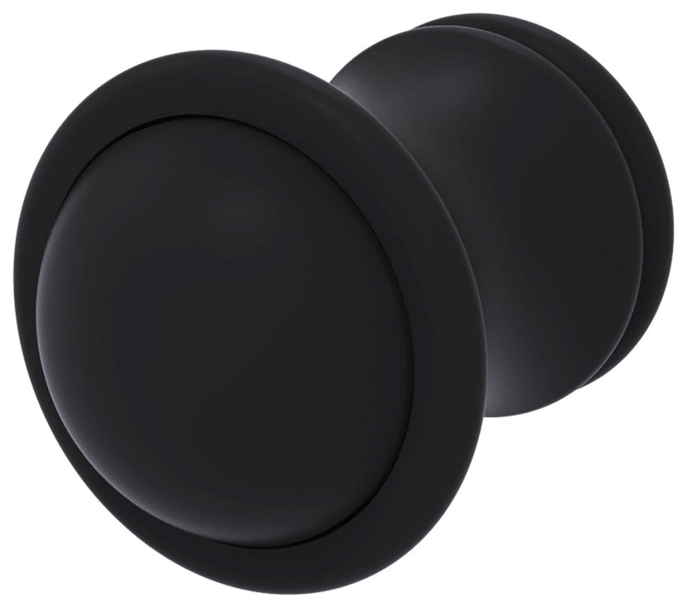 Carolina Cabinet Knob, Matte Black
