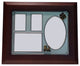 Elegance Baby Collage Photo Frame-Wood Pewter