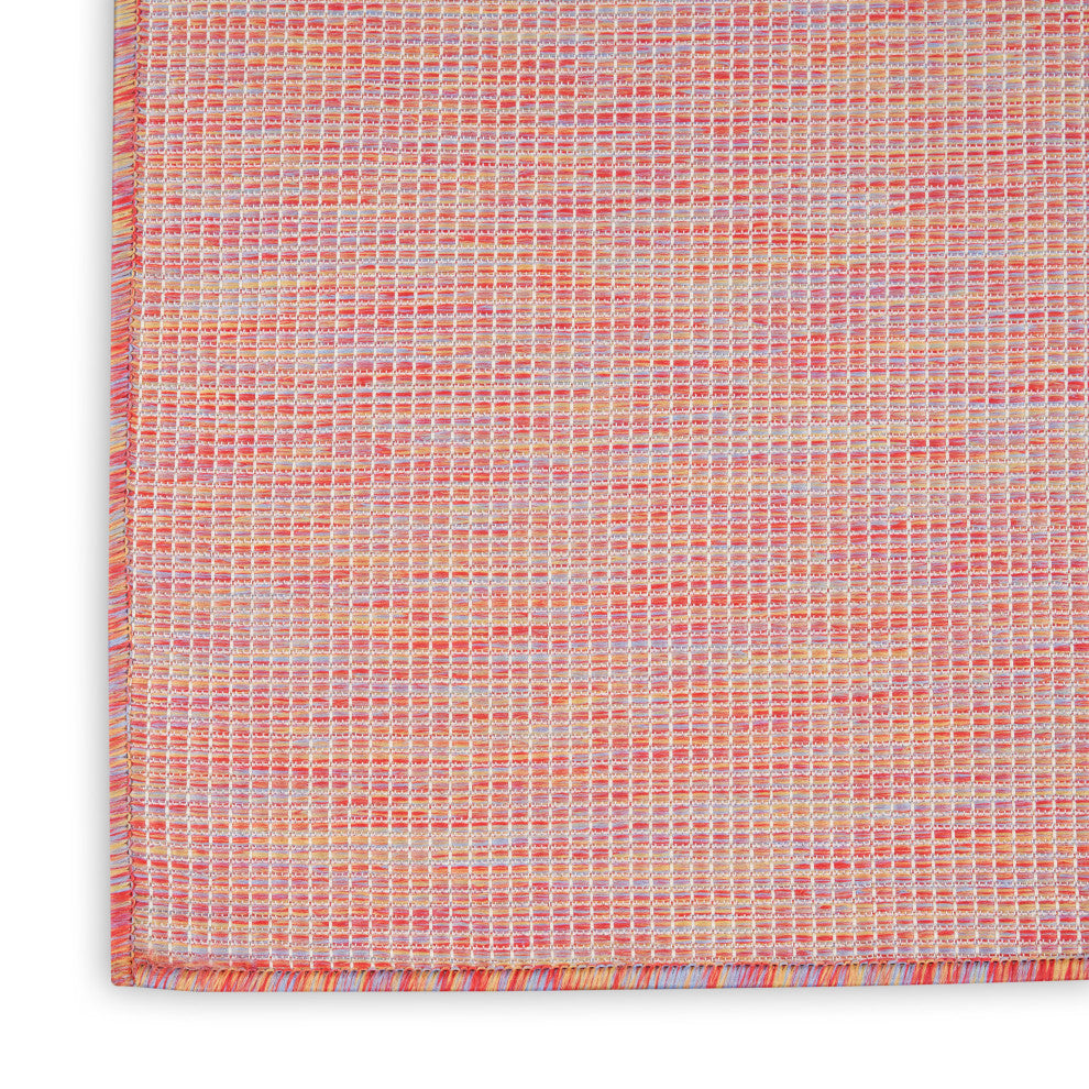 Positano Contemporary Area Rug, Rainbow, 7'x10'