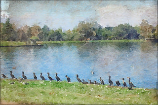 "Spring on the Farm 4" Print on Canvas by Irena Orlov