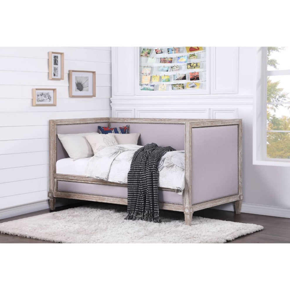 Alayah Cubicle Daybed, Weathered Oak, Twin