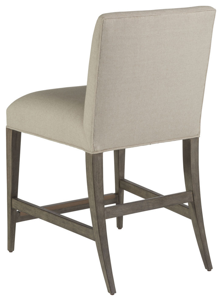 Madox Upholstered Low Back Counter Stool
