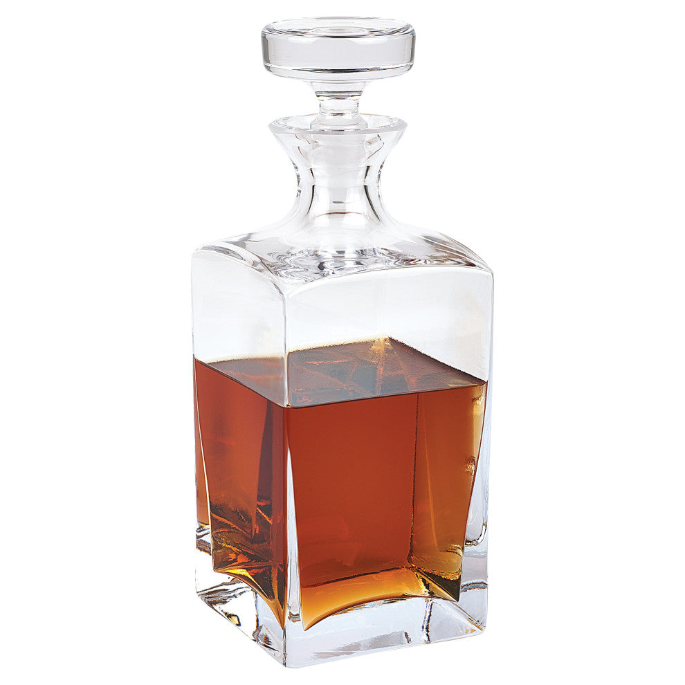 Badash K2234 European Mouth Blown Scotch Whiskey Lead Crystal Decanter
