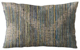 Plutus Blue Diamond Jacquard Luxury Throw Pillow, 16"x16"