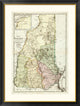 "New Hampshire, 1796" Framed Digital Print by Daniel Friedrich Sotzmann, 35x46"