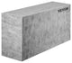 VEVOR Tile Shower Seat, 38.2"x11.4"x20" Corner Shower Bench 440lbs