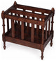 Antique Cherry Magazine Basket