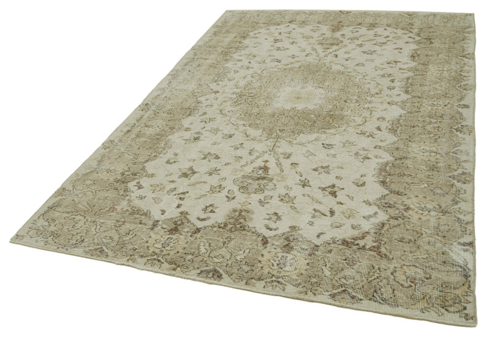 Rug N Carpet - Handwoven Turkish 5' 8'' x 8' 10'' Antique Wool Area Rug