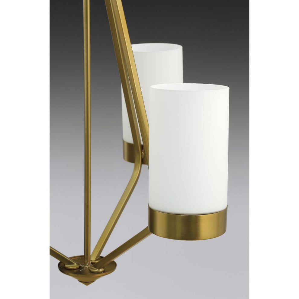 Elevate 5-Light Chandelier, Brushed Bronze