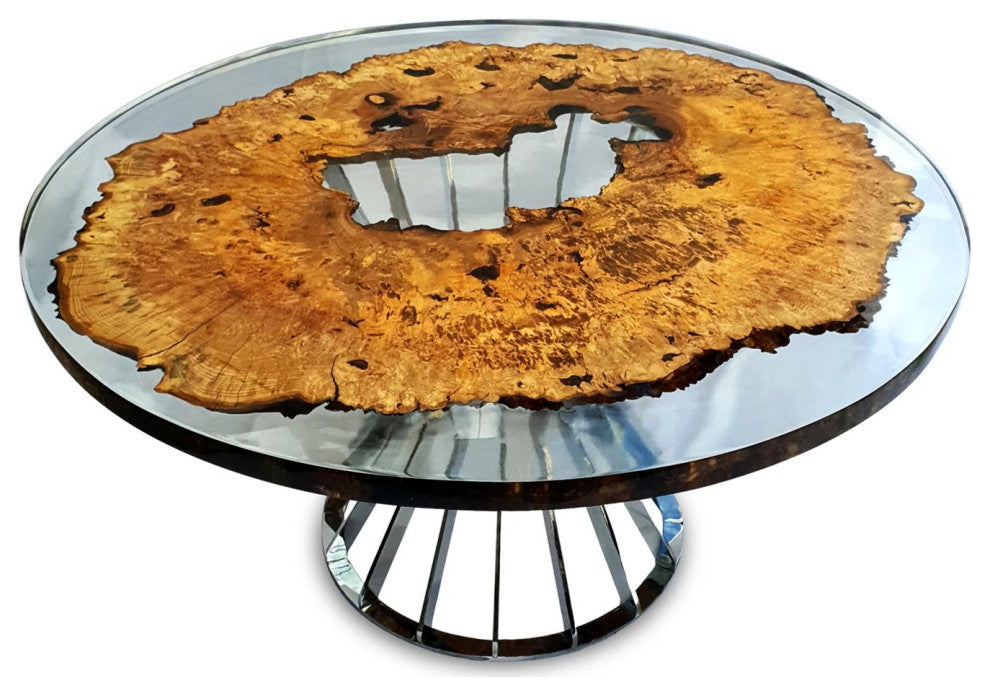 Amiata Round Dining Table, 2 Seater