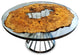 Amiata Round Dining Table, 2 Seater