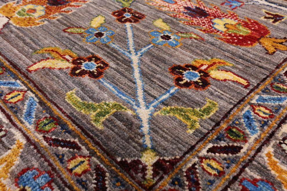 Persian Tabriz Handmade Wool Rug 11' 10" X 14' 7" Q7283