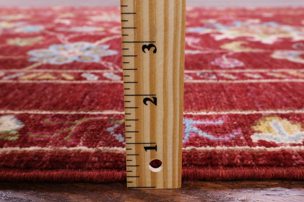 2' 9" X 4' 3" Handmade Persian Tabriz Wool Rug Q8422