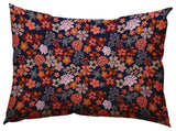 Succulent Garden Accent Pillow, Navy, 14"x20"