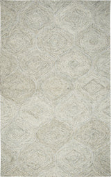 Rizzy Home Brindleton BR365A Beige Trellis Area Rug, Rectangular 9'x12'