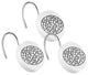 Popular Bath White Sinatra Shower Curtain Hooks 4 Count
