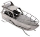 Decorative Unique Yacht Iron Wine Presenter, 15"x7", Iron