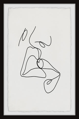 "Wise Decision" Framed Painting Print, 16x24